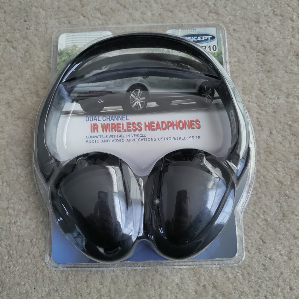 New Concept Dual Channel IR Wireless Headphones CDC-IR 10
